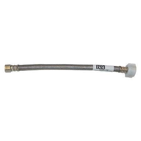 B & K 3/8 In. FC x 7/8 In. BC x 12 In. L Toilet Connector 496-103